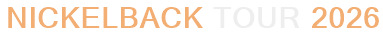 Nickelback Tour 2026